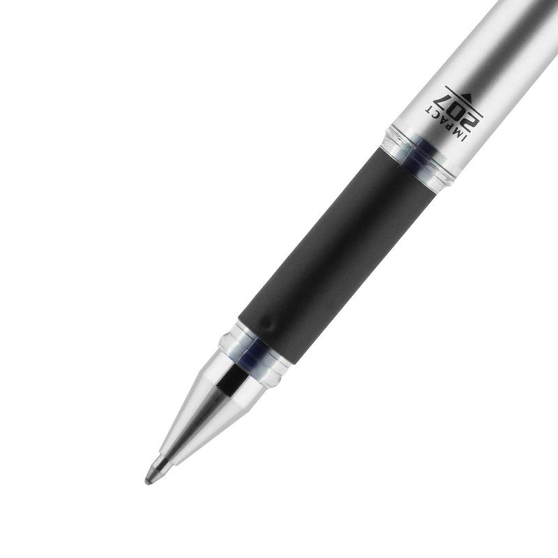 Uni-ball 207 Impact Roller Ball Stick Gel Pen Blue Ink Bold 65801, 5 of 10
