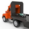 DRIVEN – Orange Mini Toy Car Carrier Truck – Pocket Transport - image 4 of 4