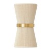 Capital Lighting Cecilia 2 - Light Wall Light in  Bleached Natural Rope/Patinaed Brass - 2 of 4