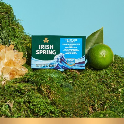 Irish Spring Bar Soap - Moisture Blast 3.7oz/12pk