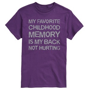 Men's - Instant Message - Funny Childhood Memory Short Sleeve Graphic T-Shirt - 1 of 4