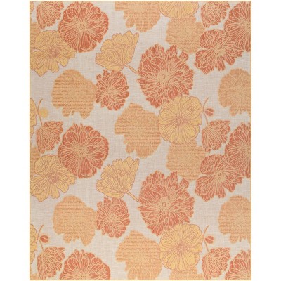 Nourison Garden Oasis Floral Flatweave Indoor Outdoor Rug