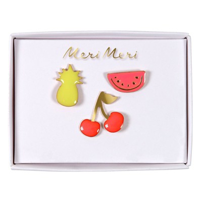 Meri Meri Fruit Enamel Lapel Pins