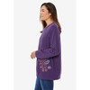 Woman Within Printed Sweatshirt - 4 of 4