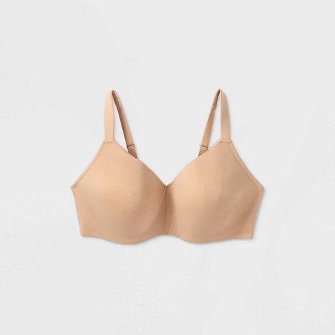 Women's Wirefree Bra - Auden™ Tan 48D