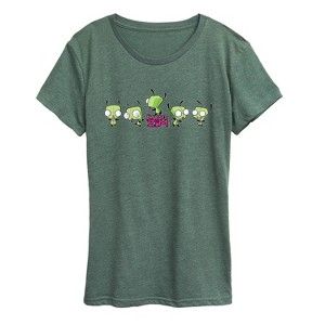 Women's - Invader Zim - Dancing Gir Short Sleeve Graphic T-Shirt - 1 of 4