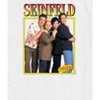 Men's Seinfeld Group Square Short Sleeve Graphic T-Shirt - White - LG Big and Tall - 2 of 4