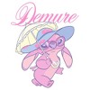 Womens Lilo & Stitch Demure Angel T Shirt - 2 of 4
