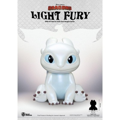 How to Train Your Dragon Series Vinyl Functional Figurines : Light Fury (Piggy Bank)