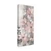 Trademark Fine Art-Silvia Vassileva 'Floral Symphony Blush Gray Crop I' Canvas Art - 4 of 4