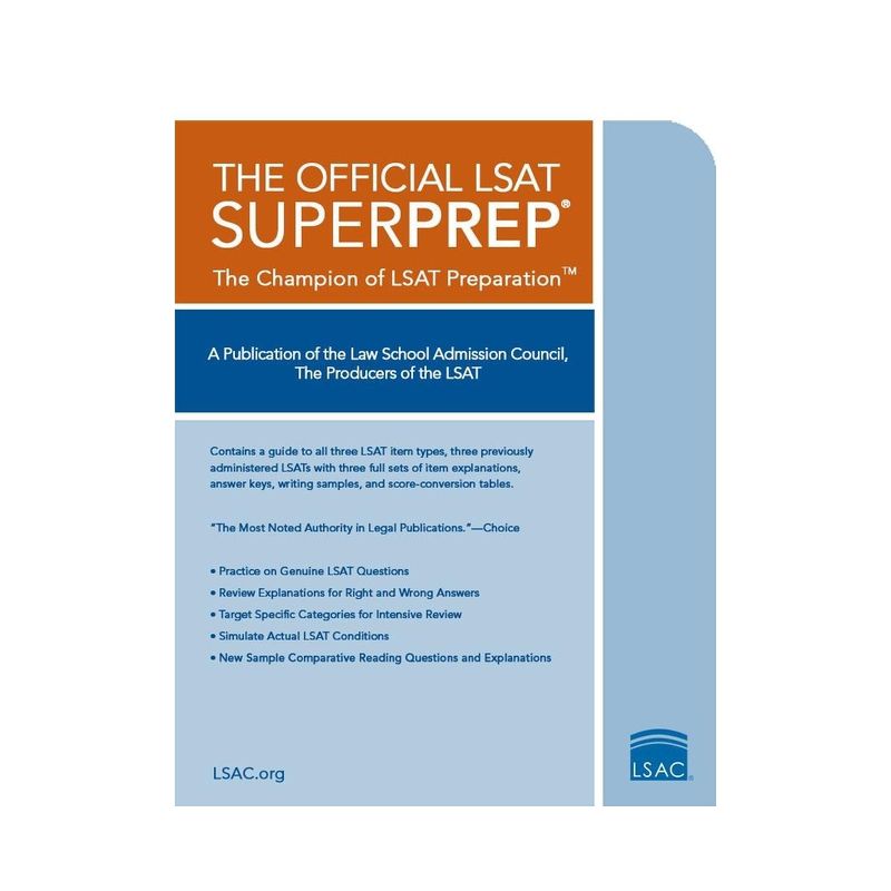 The Official LSAT Superprep - by  Law School Admission Council (Paperback), 1 of 2