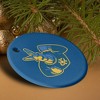 University of Missouri - Kansas City Primary Logo Porcelain Holiday Christmas Tree Ornament - 4 of 4