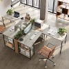 Bestier 59inch L Shaped Desk with Shelves Home Office Gaming Computer Desk - 2 of 4