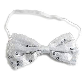 Dress Up America Shiny Sequin Bow Tie - One Size