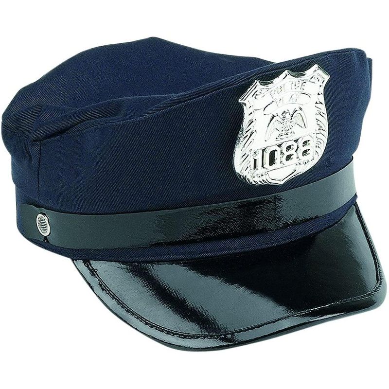 Aeromax Police Cap Adjustable Child Costume Hat | Youth Size, 2 of 3