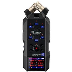 Zoom H6 essential with 32-Bit Float, Accessibility, 6-Track Portable Recorder, Stereo Microphones, 4 XLR/TRS Inputs - 1 of 4