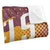Iona University Fan Zone Silky Touch Super Soft Throw Blanket 50x60 - 3 of 4