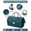 Generic Gym Bags Womens Mens with Shoes Compartment and Wet Pocket Travel Duffel Bag - 3 of 4