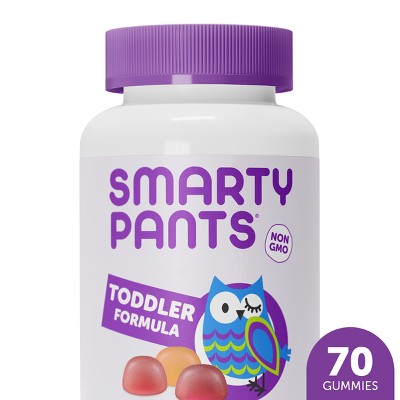 Smartypants Toddler Multi & Omega 3 Fish Oil Gummy Vitamins With D3, C ...