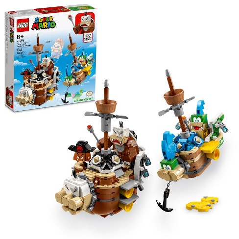 Lego Super Mario Larry's And Morton's Airships Buildable Expansion Toy Set  71427 : Target