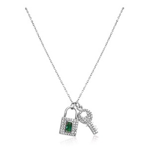 Jewels by Sunaina - AYLIN Lock Necklace - 1 of 4