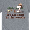 Boys' - Peanuts - All Good In The Woods Short Sleeve Graphic T-Shirt - 2 of 4
