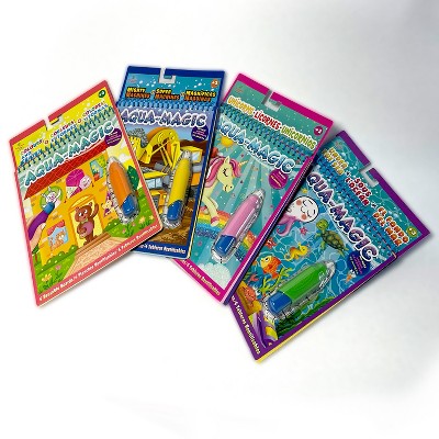 Three Little Twigs: Aqua Magic Bundle - 4pk Assorted Reusable Books
