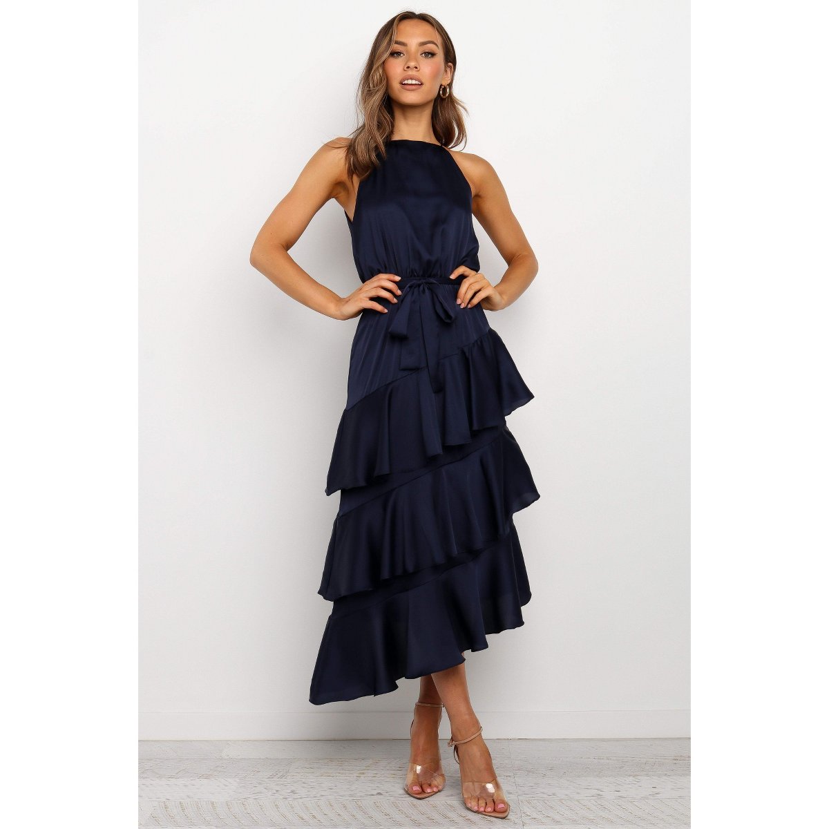 Женские платья Petal and Pup Women's Seychelle Dress - Navy 12 — фото 6