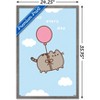 Trends International Pusheen - Enjoy Every Day Framed Wall Poster Prints - 3 of 4