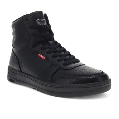 Levi's Mens Drive Hi Synthetic Leather Casual Hightop Sneaker Shoe