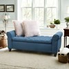 NicBex 50 Inch Storage Ottoman,Rectangle Entryway Bench with Rolled Arms for Bedroom and Living Room - 2 of 4