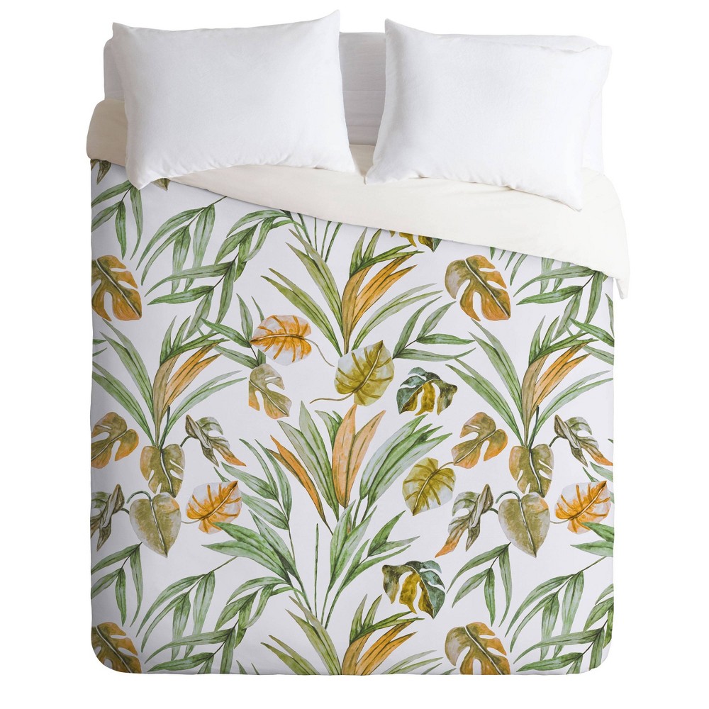 King Marta Barragan Camarasa Sweet Tropical Botany Comforter Set Green - Deny Designs -  79912002