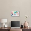 Art Remedy Doll Memories - Rainbow Vibes Colorful Abstract Wall Art Framed - 2 of 4