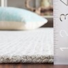 Ebony EBN131 Handmade Tufted Runner Rug - Grey/Ivory - 2'-3" X 9' - Safavieh - 4 of 4