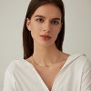 Summit Adventure Initial Necklace Set – Gold A Letter Choker with Double Layered Chains for Women" (80 characters) - 3 of 4