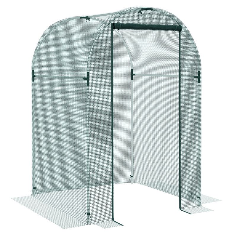 Outsunny Plant Protection Tent Crop Cage with Zippered Door for Plants, Herbs, Fruits, 1 of 7