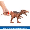 Jurassic World Rebirth Wild Roar Baryonyx Dinosaur Toy, Tail Controlled Attack Chomp & Sound - 4 of 4
