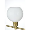 Elegant Lighting Collier 2 Light Satin Gold and Frosted White Glass Wall Sconce - 4 of 4
