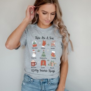 Simply Sage Market Women's Christmas Favorites Short Sleeve Graphic Tee - 1 of 3