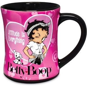 Collections Etc Betty Boop Attitude is Everything Ceramic Mug - 1 of 2