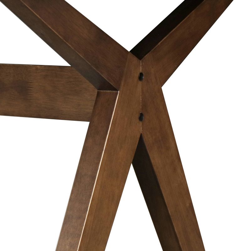 Lukas Wood Dining Table Brown - Adore Decor, 4 of 8