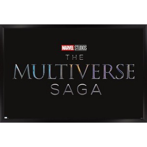Trends International Marvel The Multiverse Saga - Logo Framed Wall Poster Prints - 1 of 4