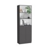 VYNXARIA Vinton 2-Door Bookcase with Upper Shelves - Stylish Storage Solution - 4 of 4