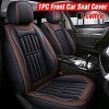 GOTGELIF Universal PU Leather Car Seat Cushion Cover, Full Protection, Non-Slip, & Breathable - 2 of 4