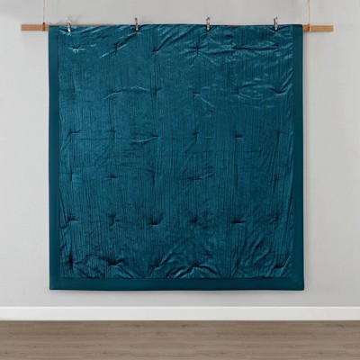 Teal Microfiber Down Alternative 5-Piece Bedspread Set