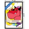 Trends International Marvel's Moon Girl & Devil Dinosaur - Wave Framed Wall Poster Prints - 3 of 4