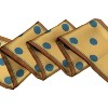 INSPIRE CHIC Women's Lovely Polka Dot Pattern Hair Band Neck Wraps 38.5x3.5 inches(LxW) - 4 of 4