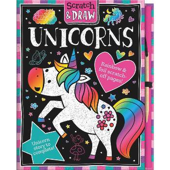 Neon Scratch Art: Dreamy Unicorns (Scratch Art Fun) Books