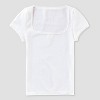 Women's Seamless Cap Sleeve Square Neck T-Shirt - Wild Fable™ - 4 of 4