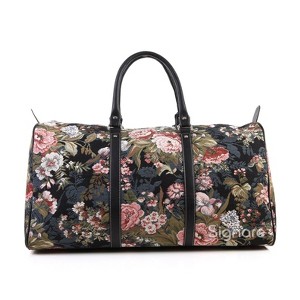 Signare USA Peony Floral Big Holdall/Duffel Bag - 1 of 3